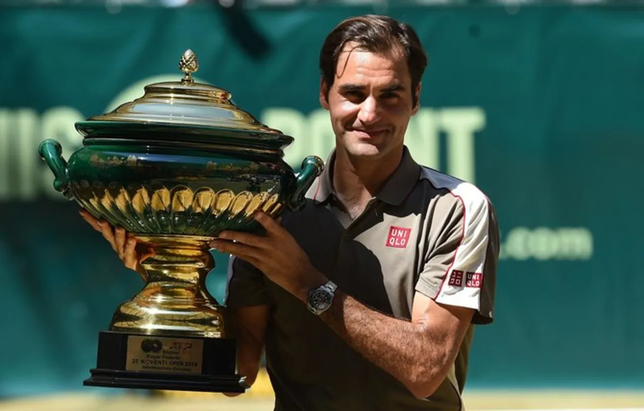 Federer Defeats Goffin For 10th Halle Title