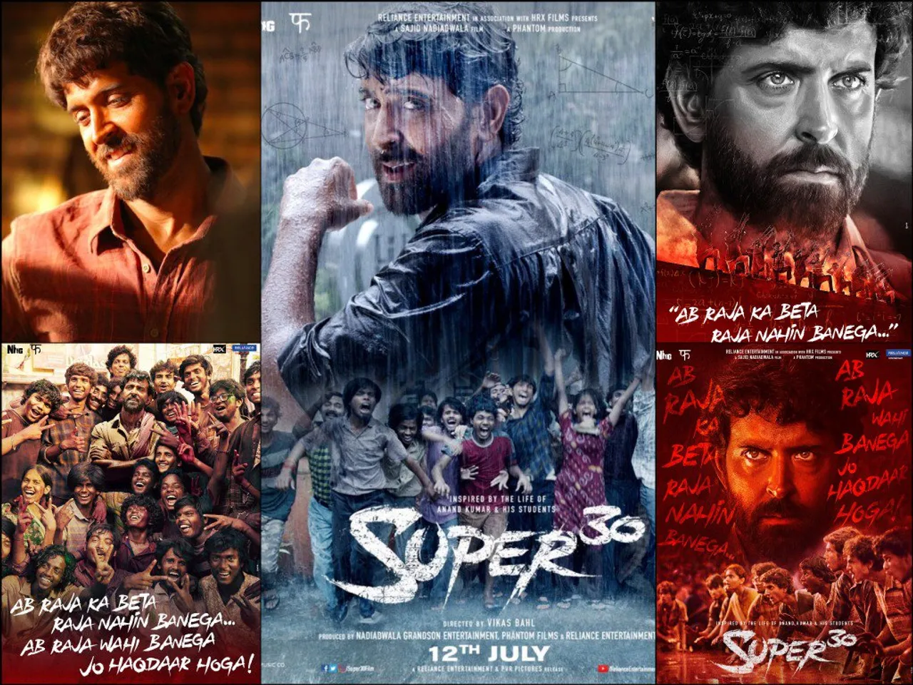Super 30 : Hrithik Roshan releases poster