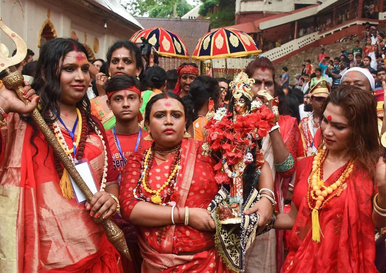 Devotees throng Kamakhya temple to be part of Ambubachi Mela