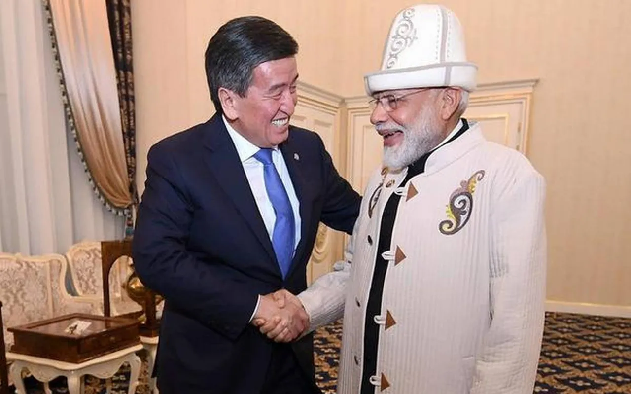 Kyrgyz Hat, Coat Gifted To PM Modi