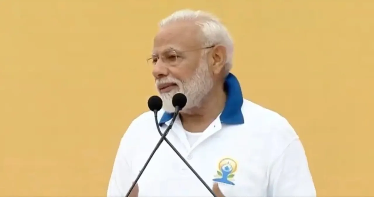 PM leads Yoga Day from Ranchi