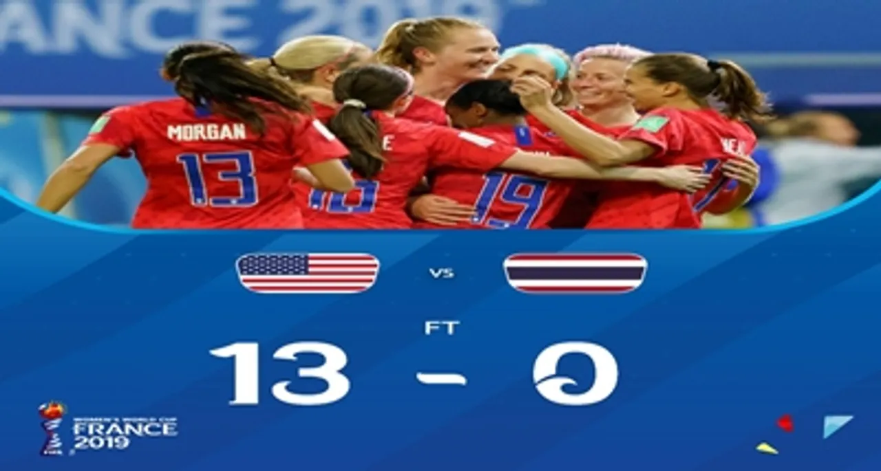 Football: USA Maul Thailand 13-0