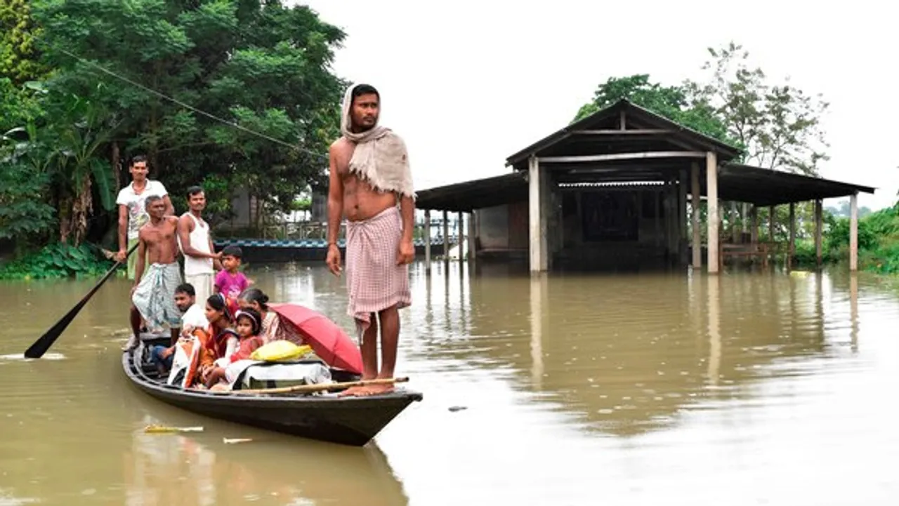 Tripura MP Donates For Assam Floods