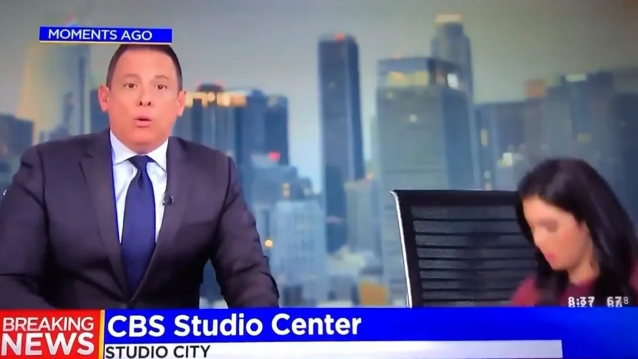 Earthquake! Anchor Ducks ON AIR