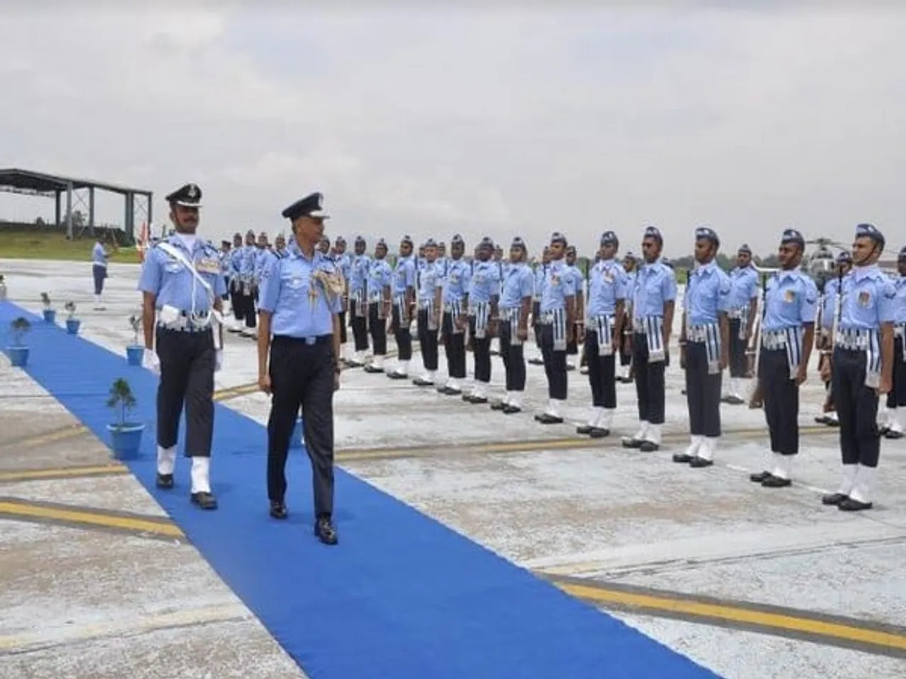 Air Marshal Visits Guwahati