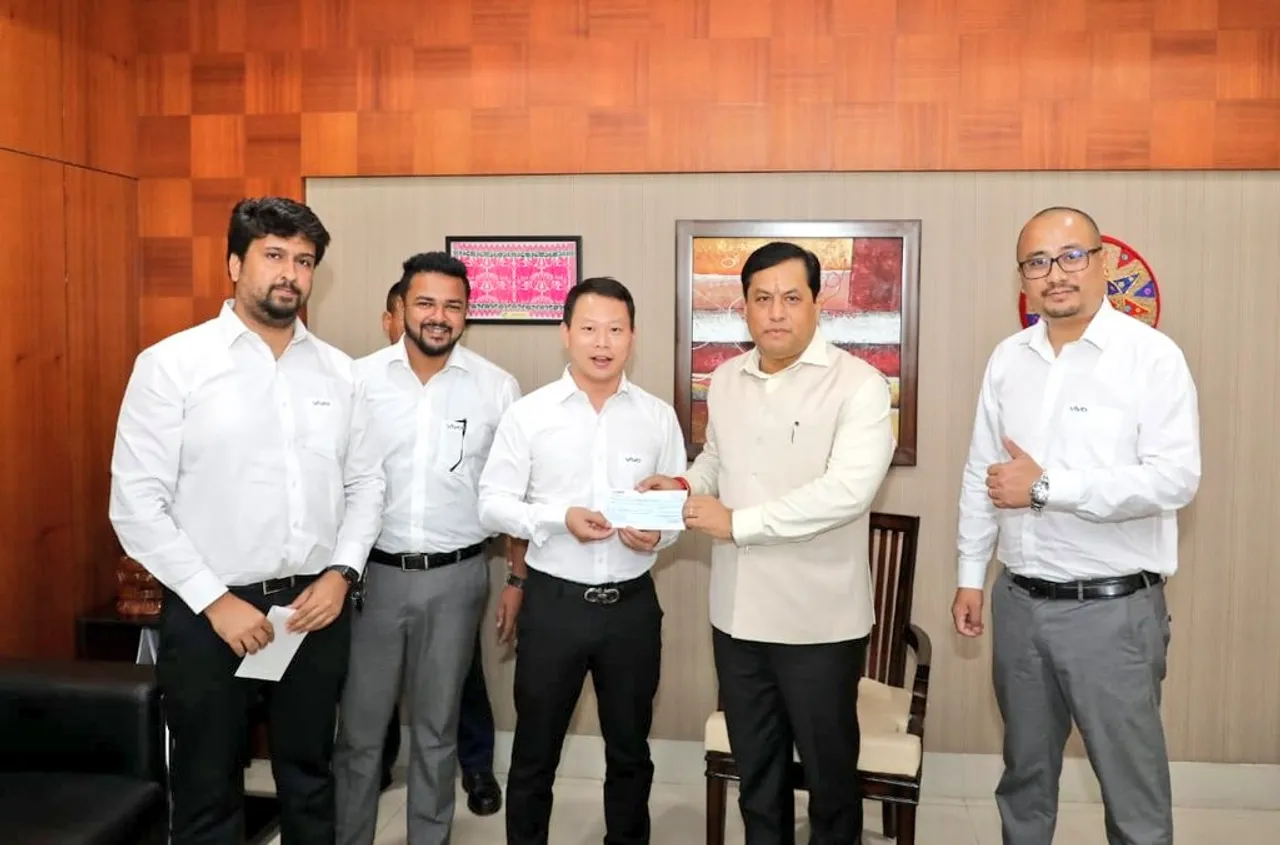 Assam Floods: VIVO NE donates Rs. 10 lakhs