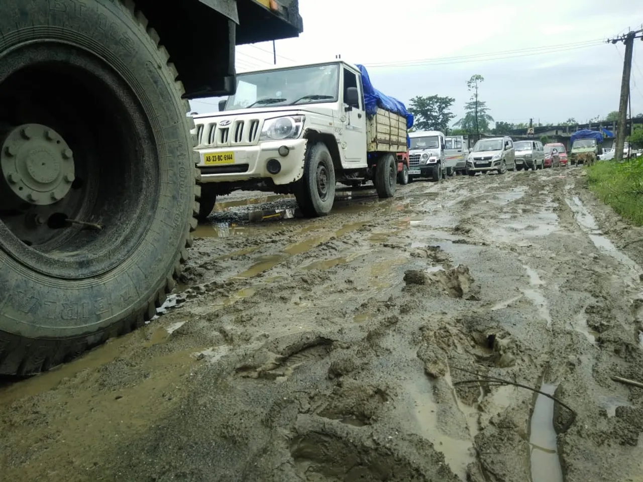 Dilapidated Assam Highways Affecting Nagaland’s Economy