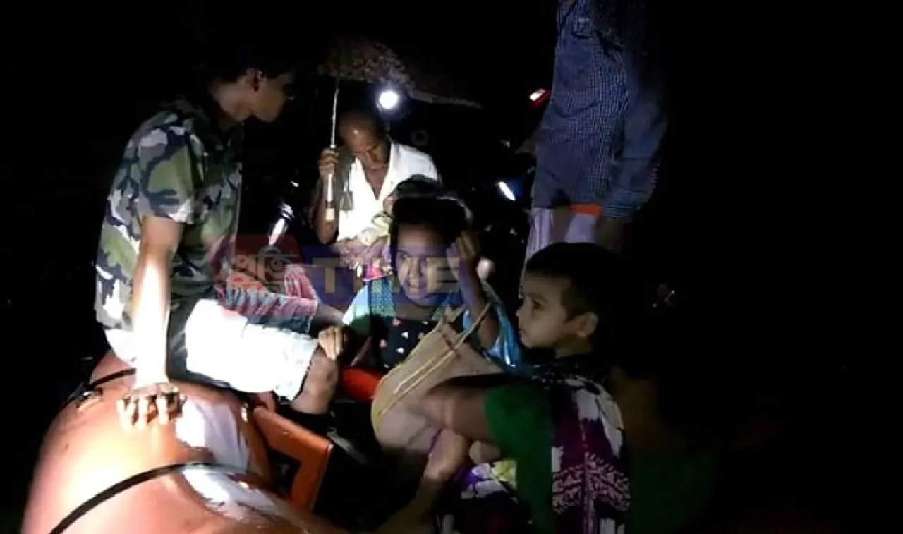 Lower Assam flooded again, around 50 rescued overnight