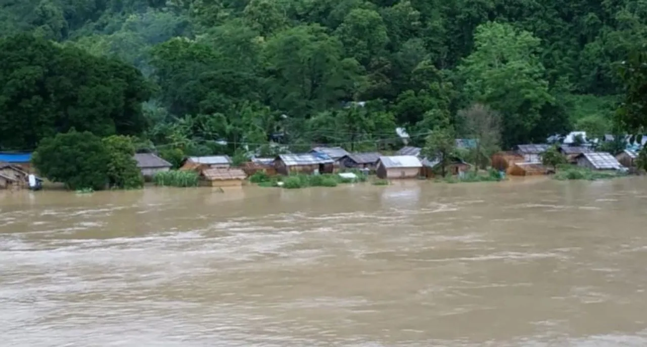Mizoram battles flood fury