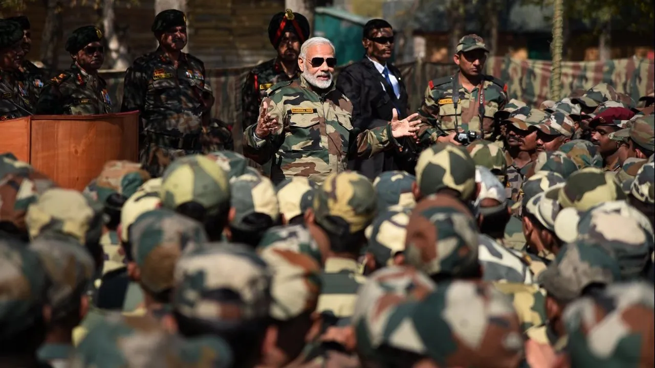 Modi shares unseen pictures of Kargil visit