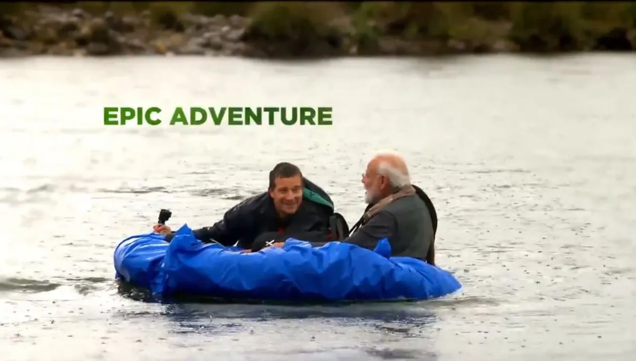 PM Modi in ‘Man Vs Wild”