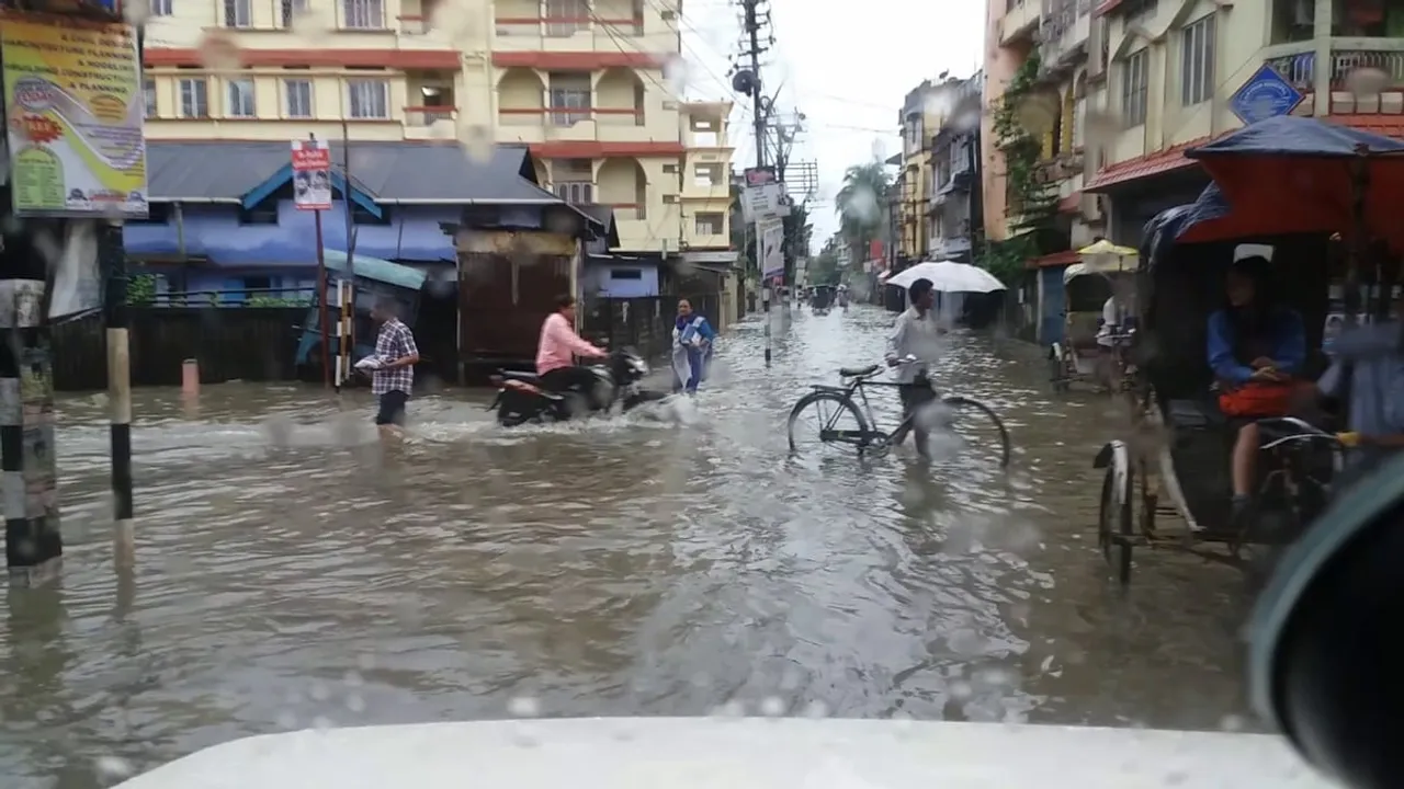Silchar: Barak, its tributaries in spate