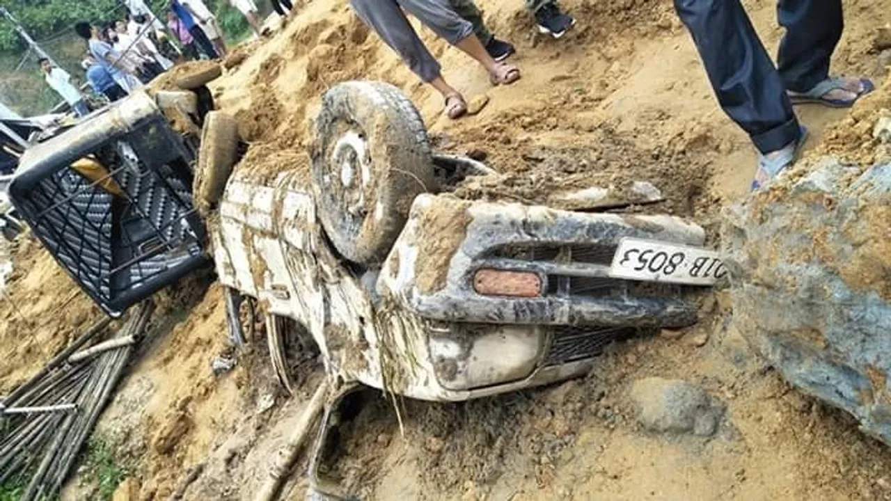 Landslide Injures Two in Itanagar