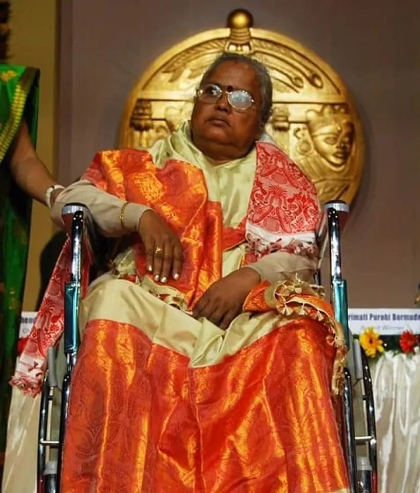 Noted litterateur Purabi Bormudoi no more