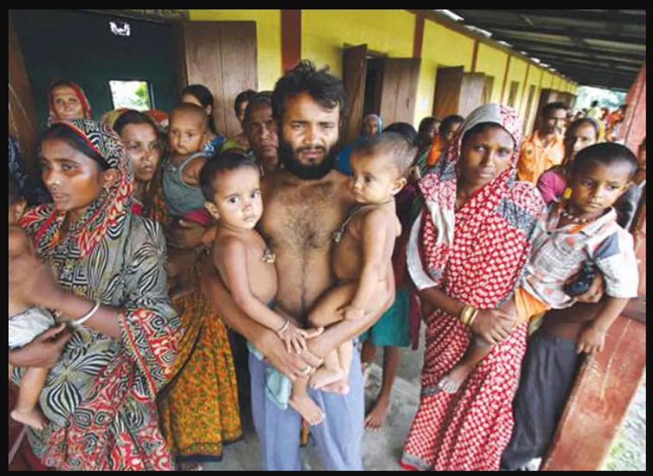 Four foreigners released from detention camp