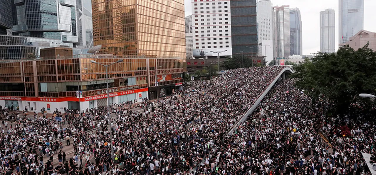 Pro-democracy Hong Kong protests cripple Asian Financial hub