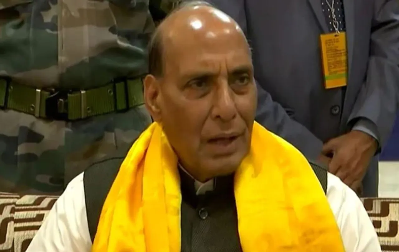 Rajnath slams Pakistan over Kashmir issue
