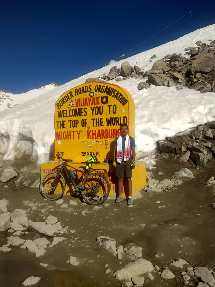 Manali To Khardung La : A Cycling Expedition by Assam Teen