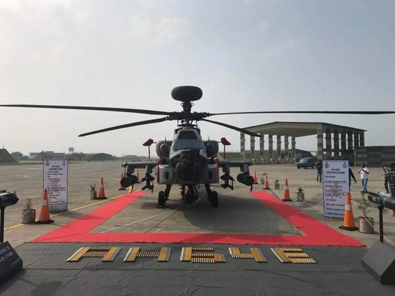 IAF inducts Apache AH-64E attack helicopters