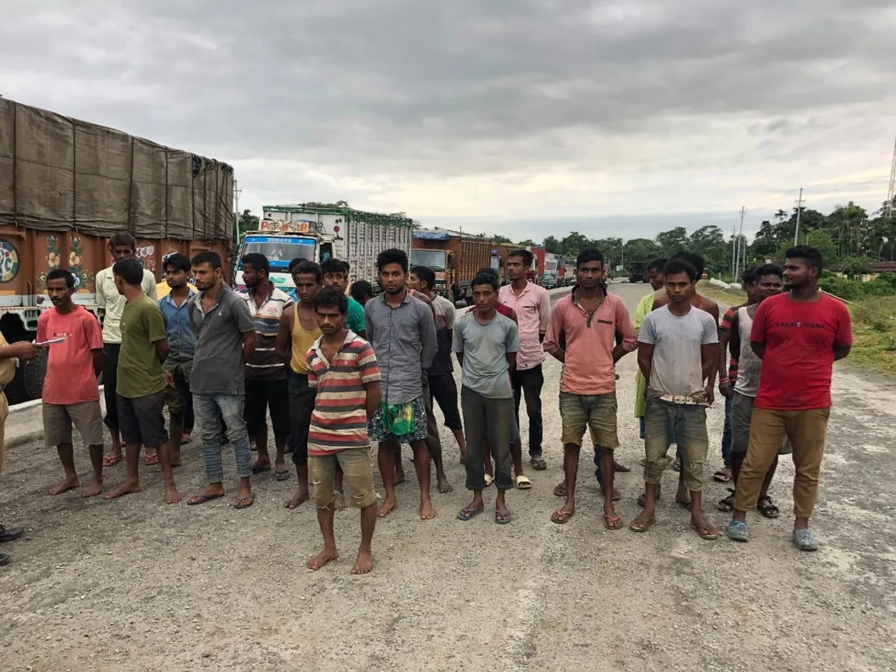 Cow laden truck Seized in Kaliabor