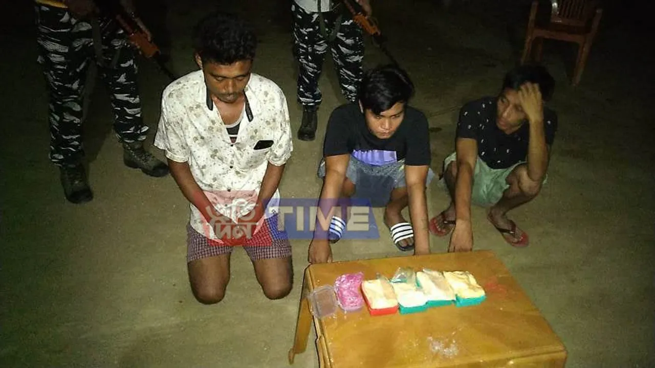 Drugs Seized in Numaligarh, 5 Arrested