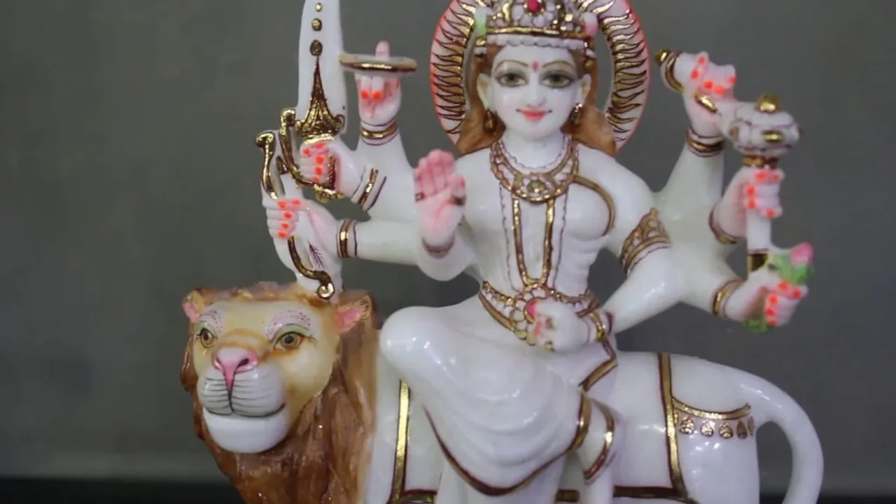 Noonmati: Marble Idol of Durga Placed to Prevent Pollution