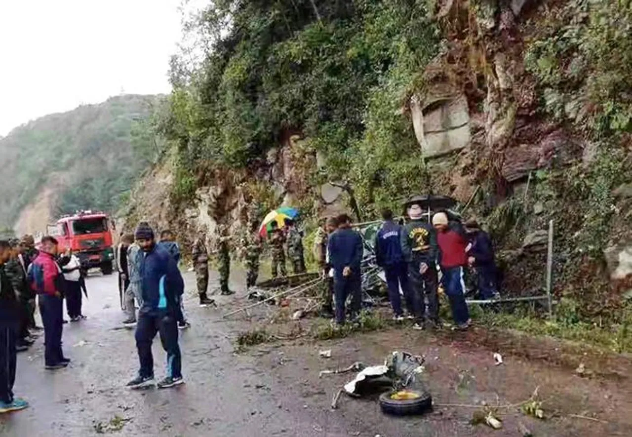 Indian Army copter crashes in Bhutan, pilots dead