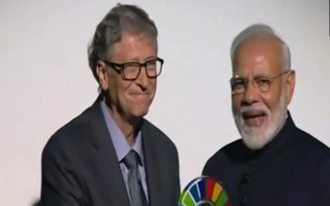 PM Modi Receives Award for Swachh Bharat Campaign