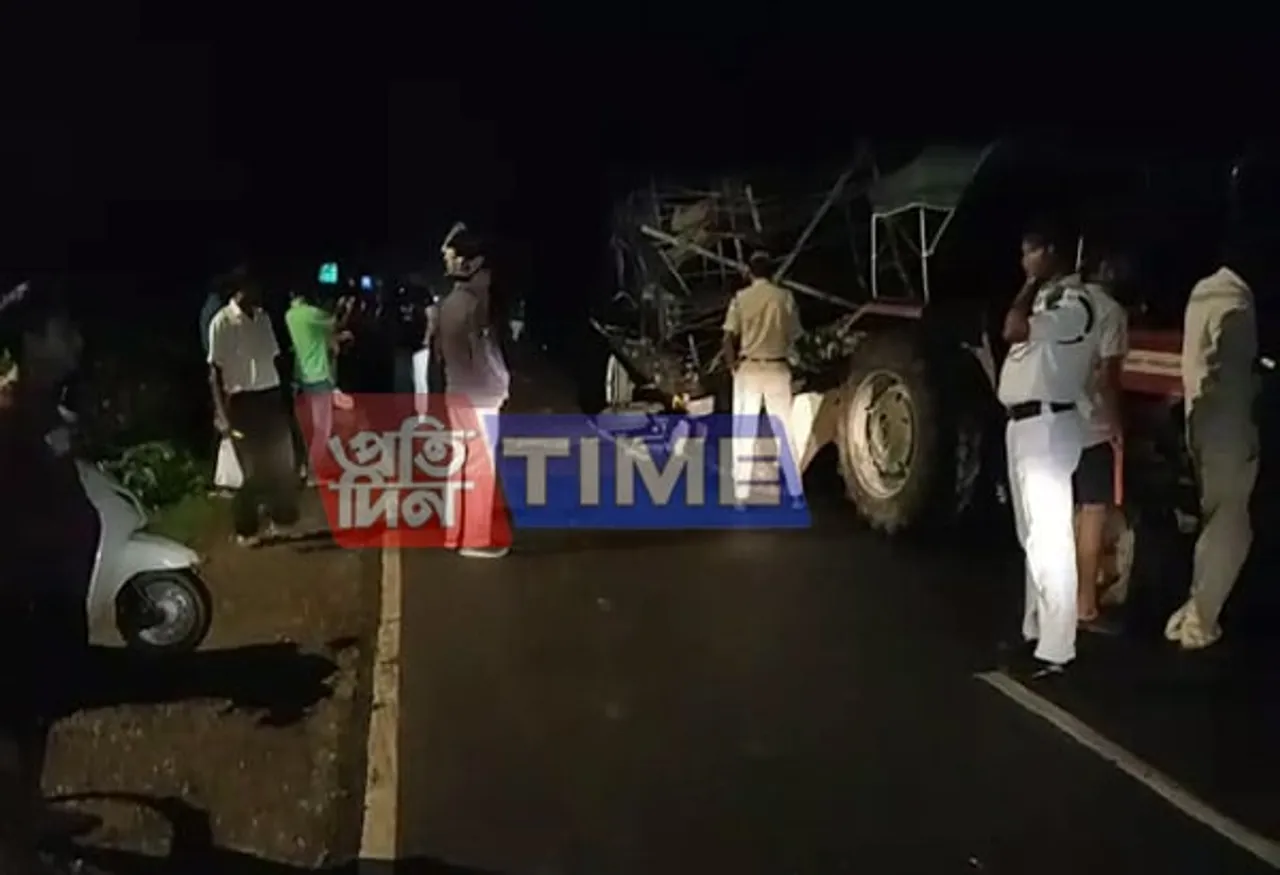 Road accident in Titabor: 5 injured