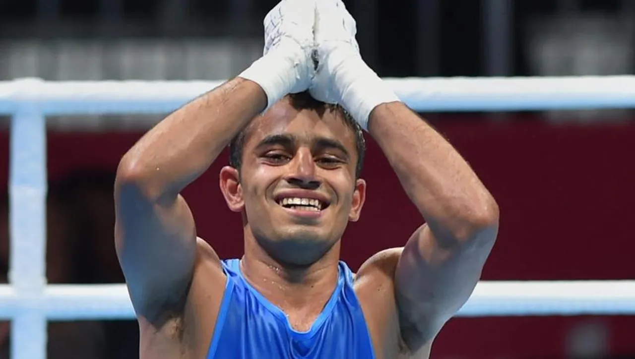 Amit Panghal wins silver in World Boxing Championship