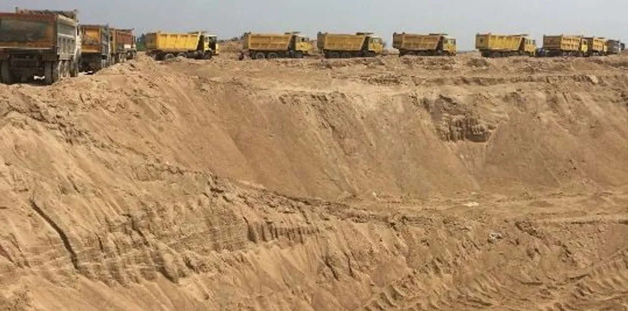 Sand syndicate running in Nalbari