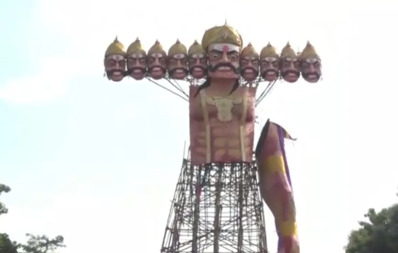 111-feet effigy of Ravan to go up in flames at Mirza