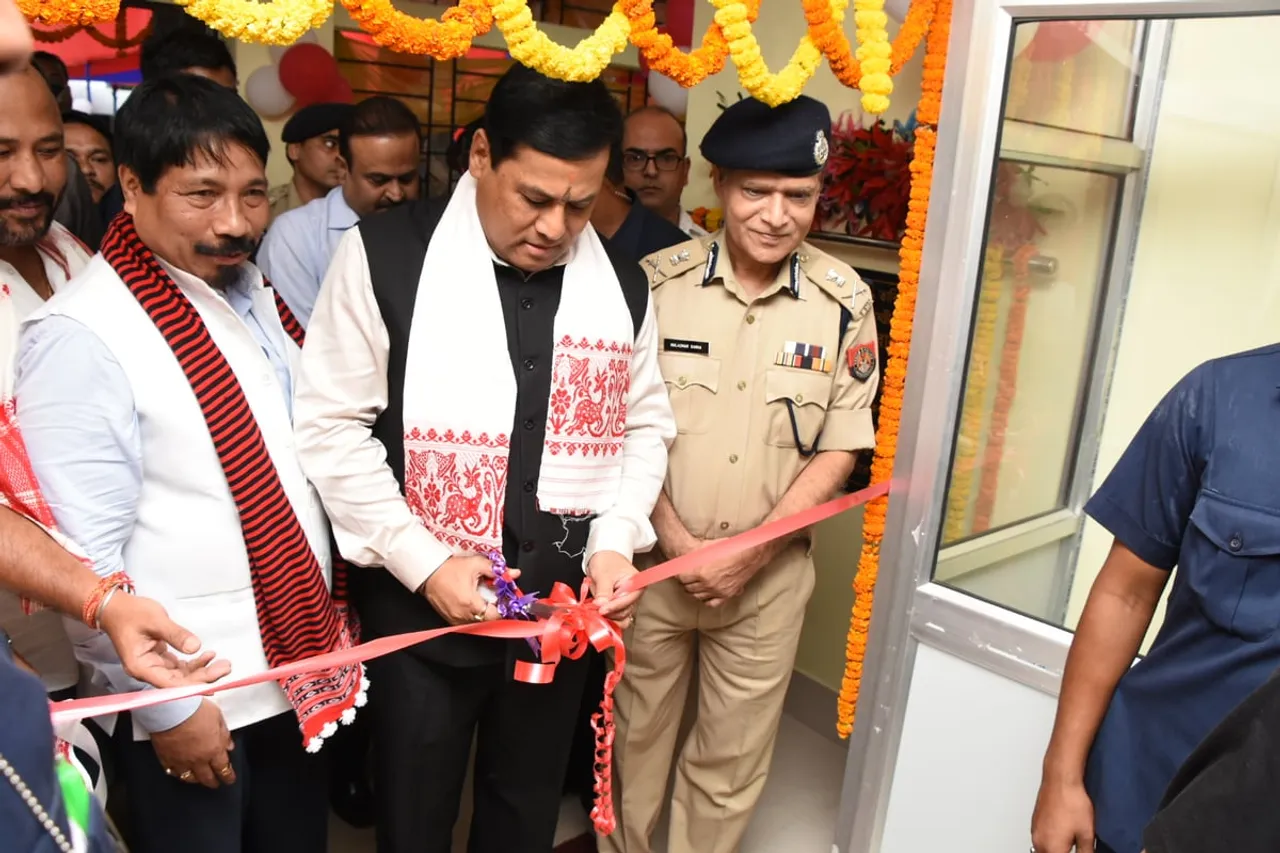 Sonowal Inaugurates Bokakhat PS under MOITRI Scheme