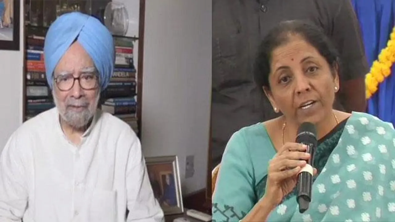 Manmohan hits back at Nirmala