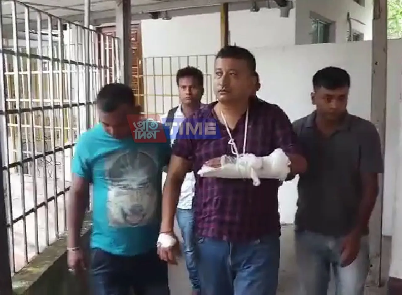 Poacher Attacks Police Officer in Golaghat