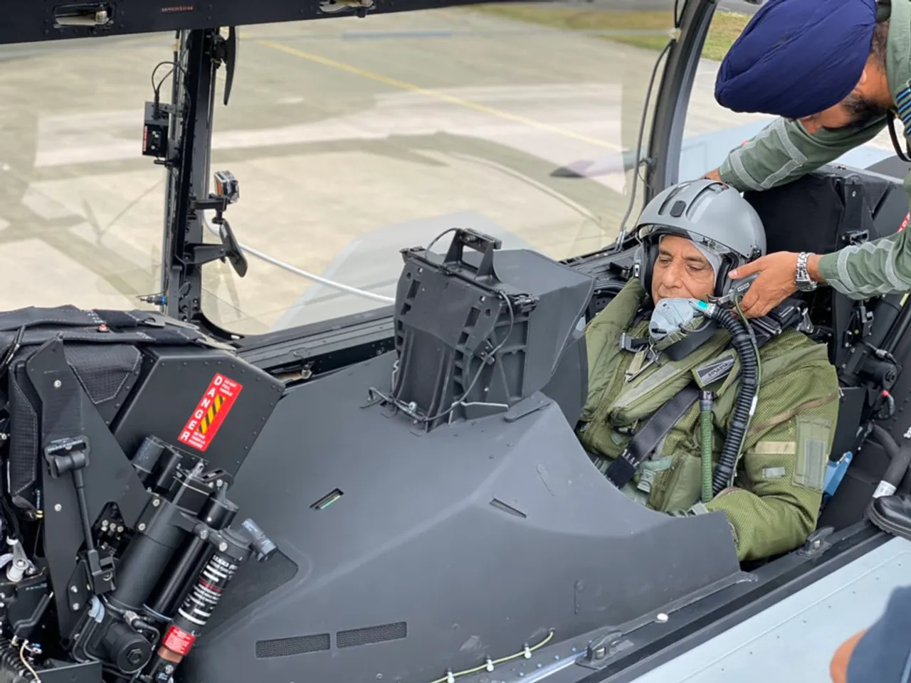 Rajnath takes a sortie on Rafale