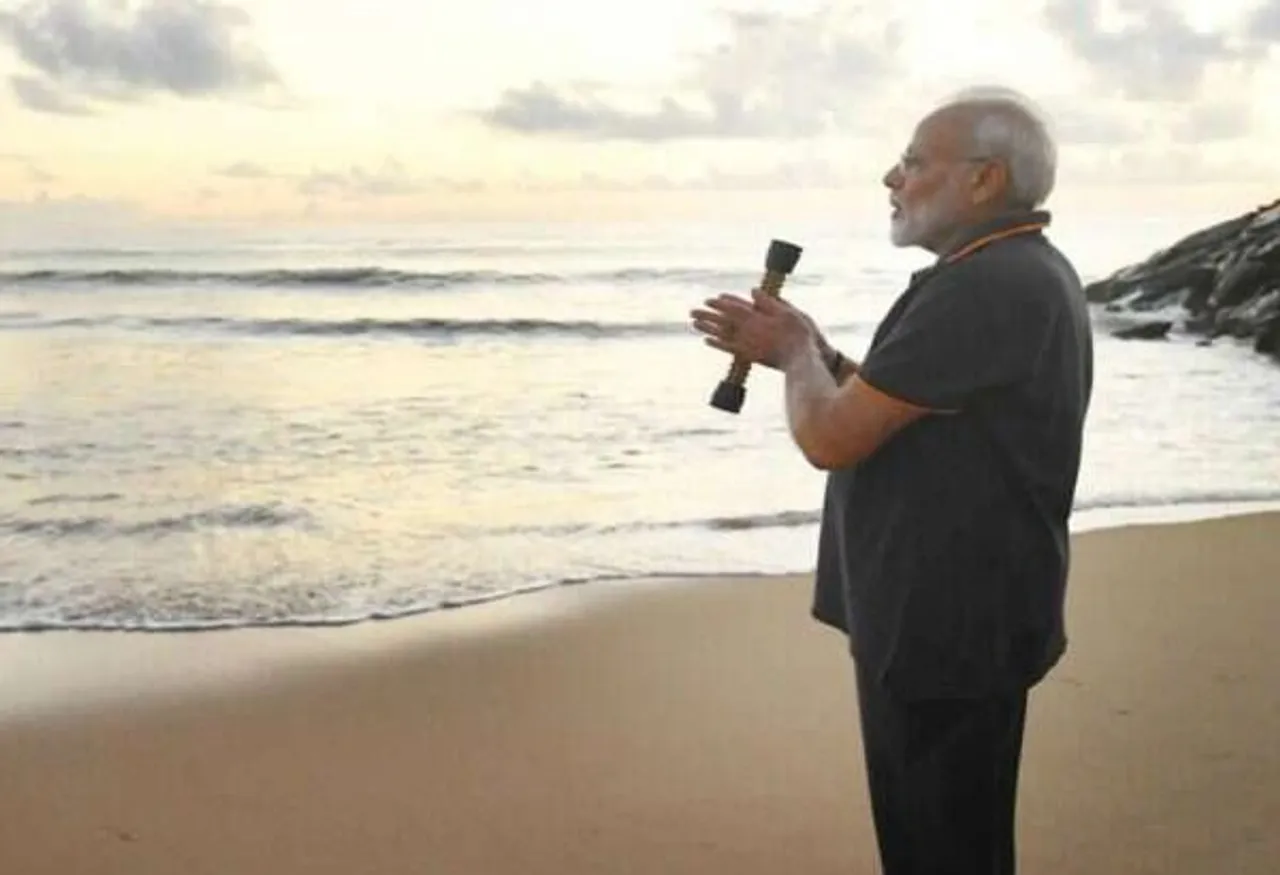 PM Modi pens poem on his ‘conversation’ with ocean