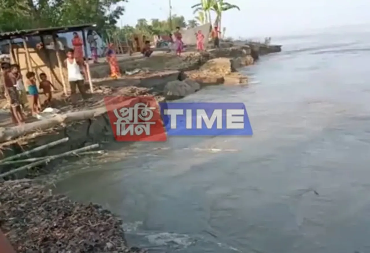Heavy erosion takes severe turn in South Salmara