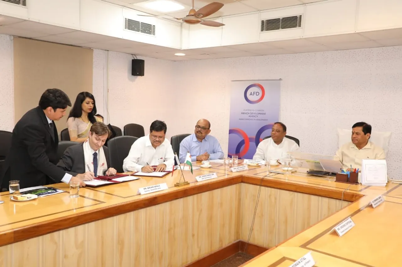 Assam Signs €50 million pact with French