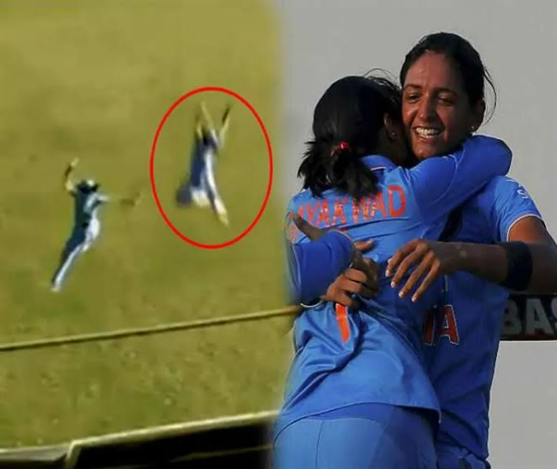 Harmanpreet wins hearts with stunning catch