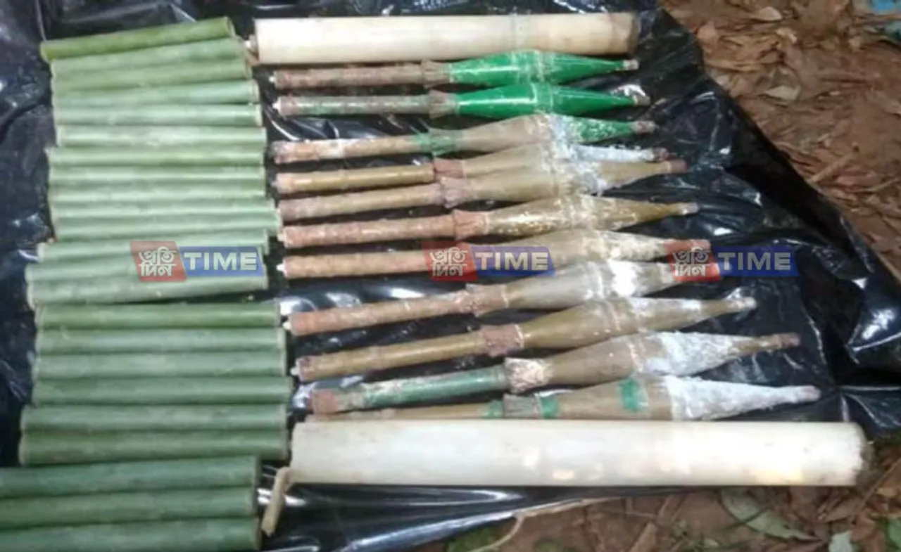 ULFA-I’s arms and ammunition recovered in Bangladesh