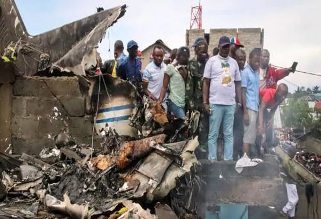 Plane crash in Congo: 25 Dead