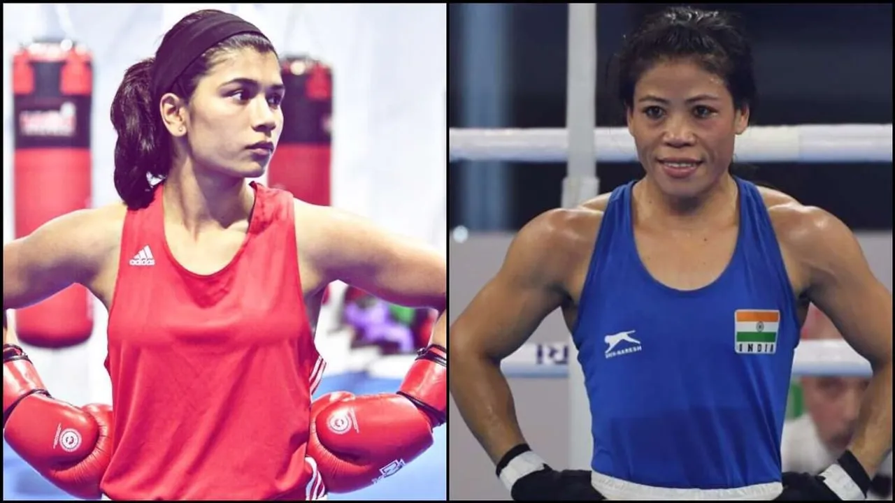 Mary Kom Defeats Nikhat to make it to Olympic Qualifiers