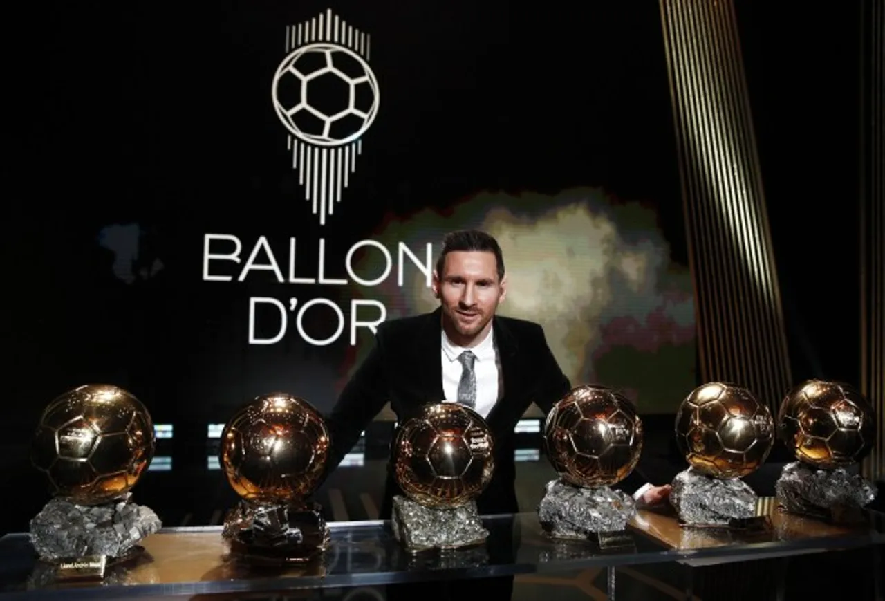 Lionel Messi wins sixth Ballon d’Or award