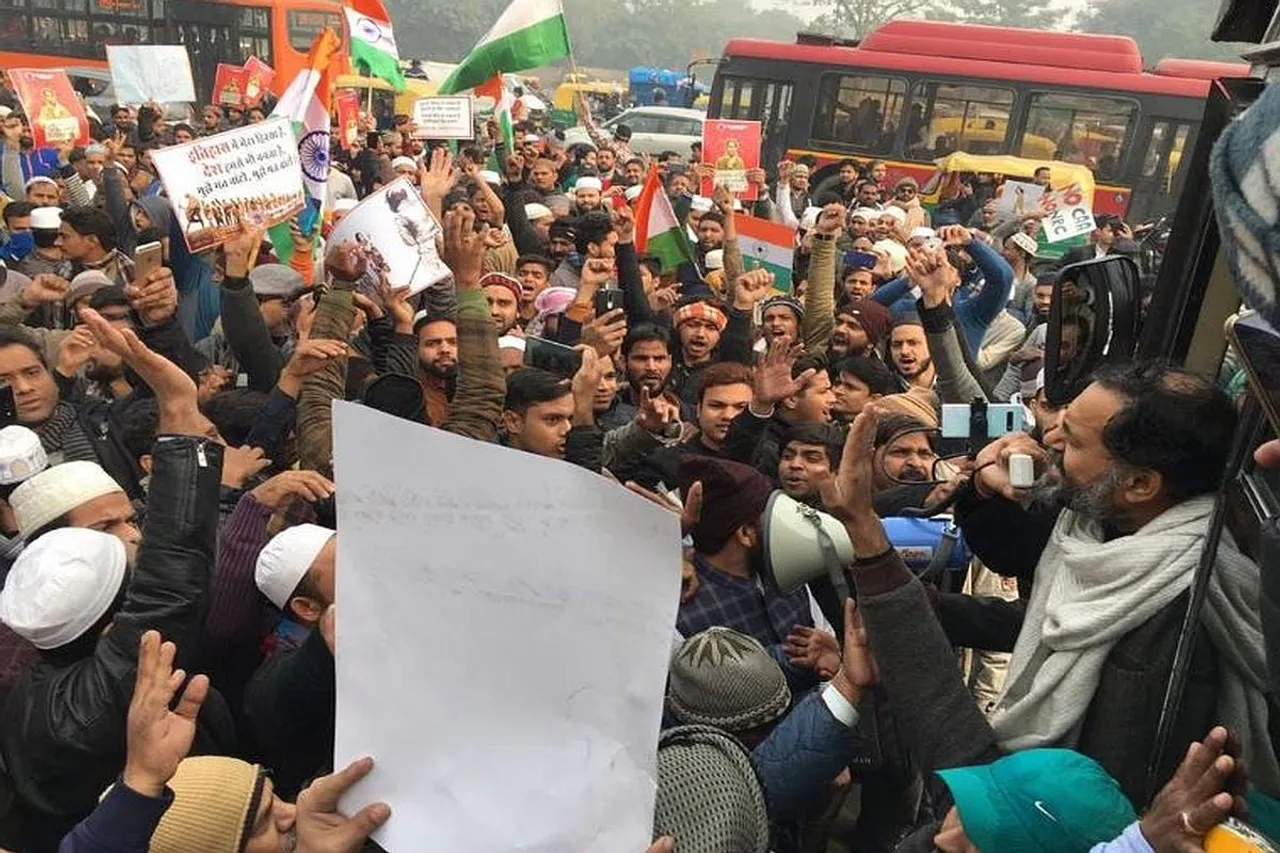 Delhi Anti-CAA Protests: Protestors Detained Near Red Fort