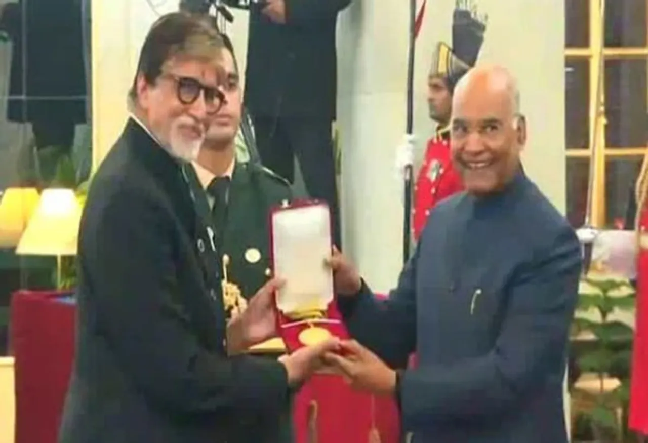Amitabh Bachchan Honoured With Dadasaheb Phalke Award