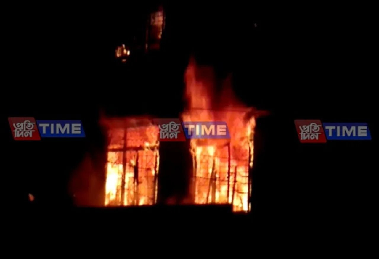 Massive fire breaks out in Tinsukia