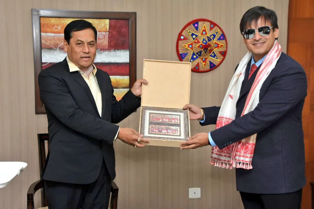 Khelo India : ‘Reel Modi’ Oberoi in Guwahati