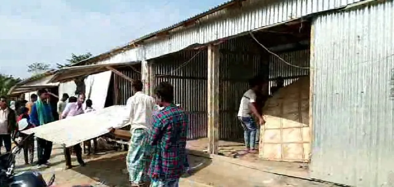 Mancachar: Administration Carries Out Eviction Drive