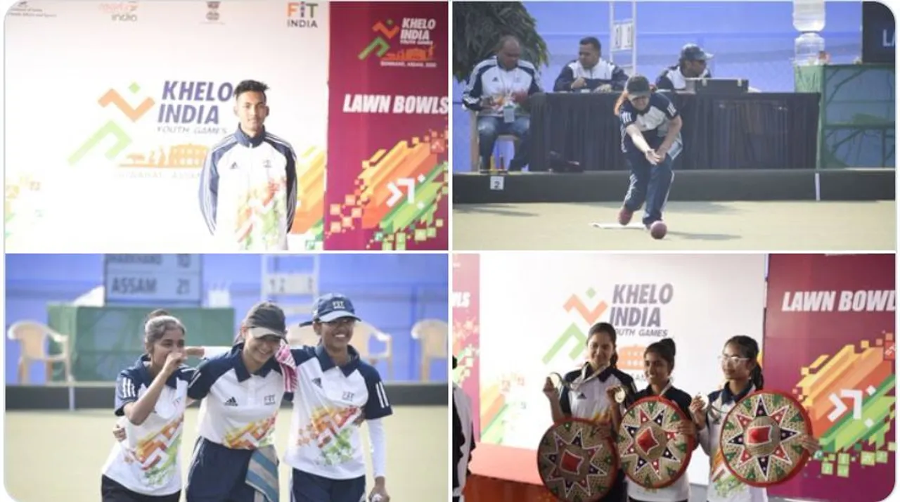 Khelo India: Assam shine in Lawn Bowl